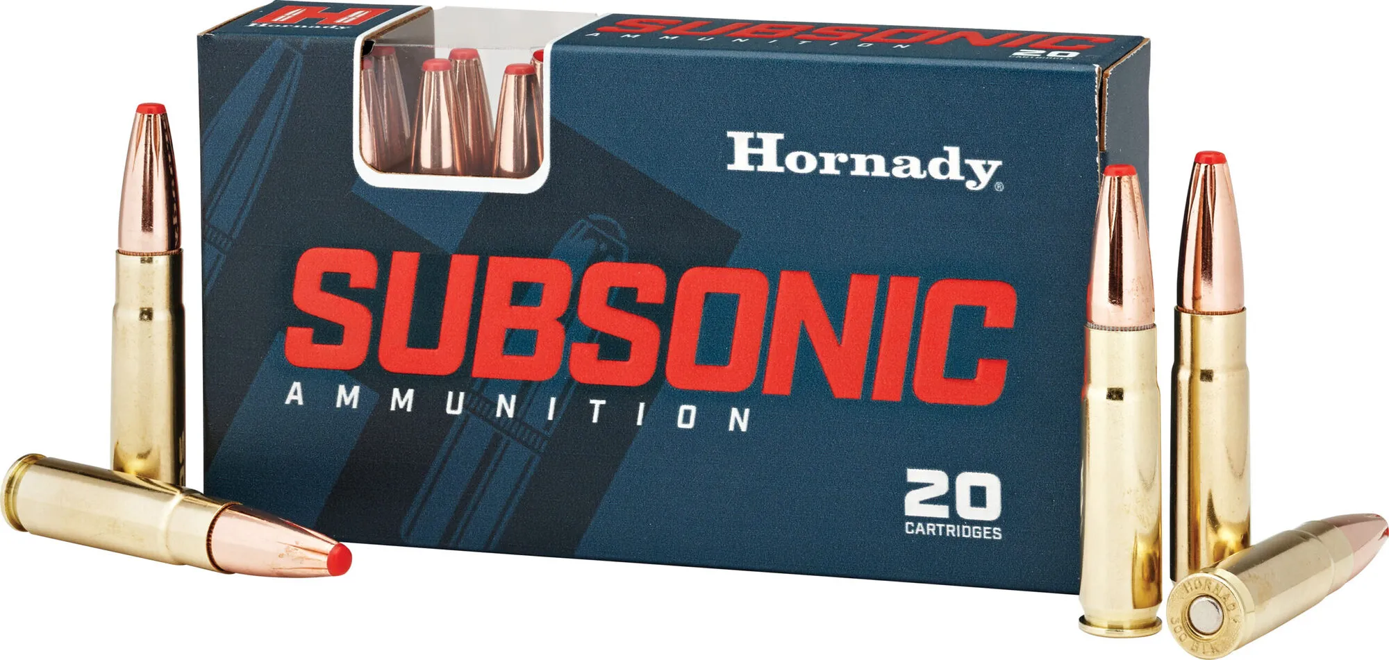 Hornady Subsonic Hunting 300 Blackout 190 gr Sub-X (SX)