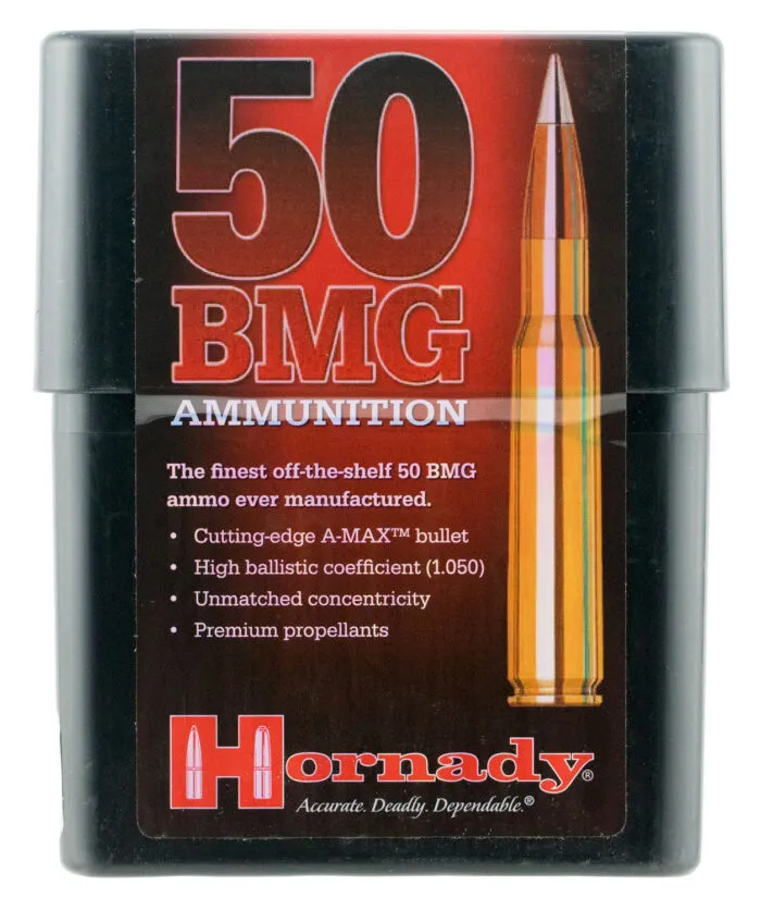 Hornady Match 50 BMG 750 GR Hornady A Max
