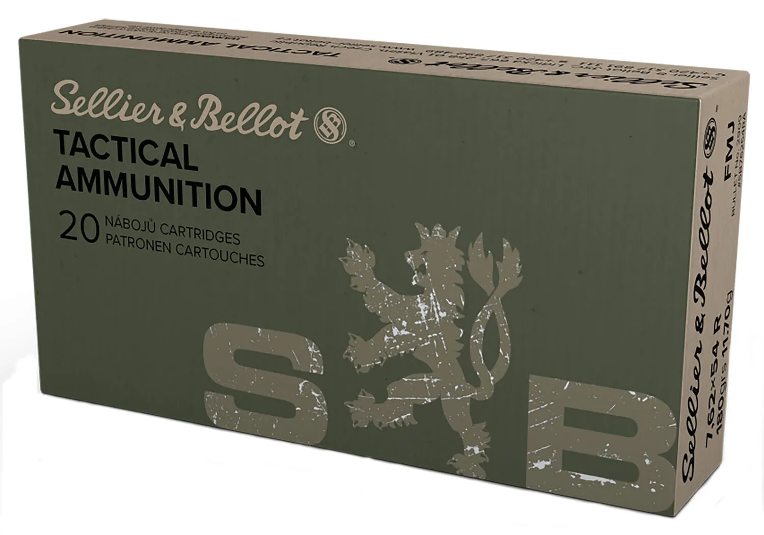 Sellier & Bellot 7.62x54R 180 gr