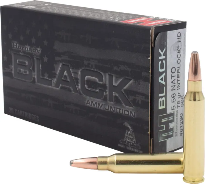 Hornady Black 5.56 NATO 75GR 
