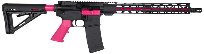 Diamondback DB-15 5.56 15″ MLOK Rail Rifle Prison Pink Cerakote