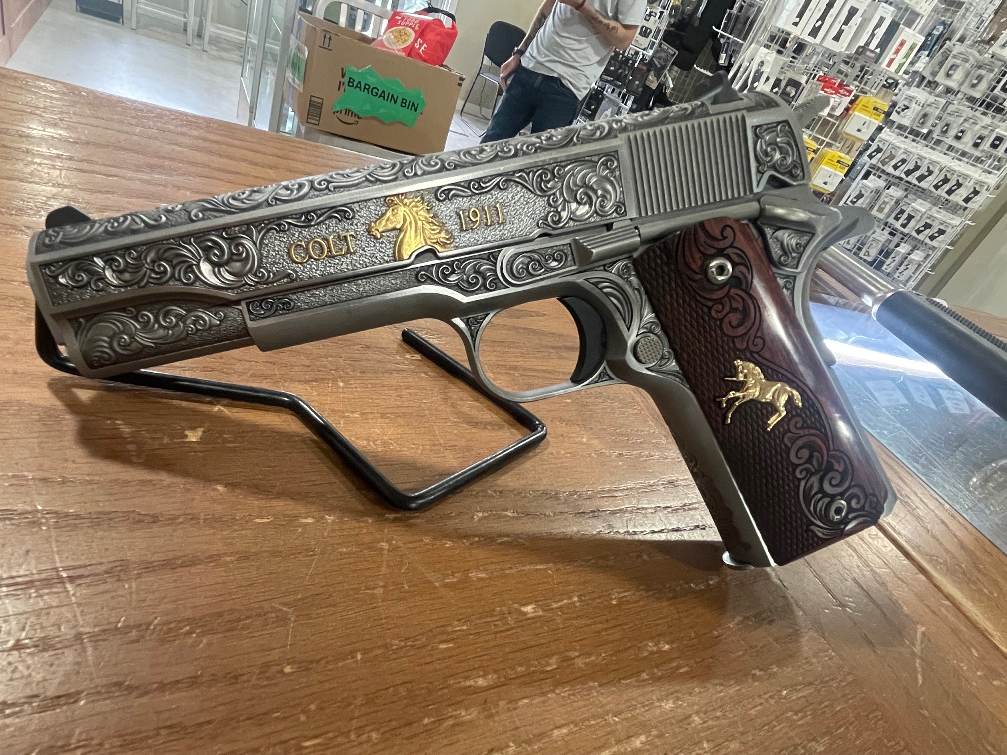 Colt Mfg 1911 Government Model 70 Special Edition 38 Super Pistol - Image 2
