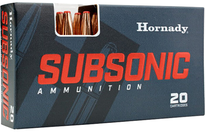 Hornady Subsonic 338 ARC 307 GR SUB-X